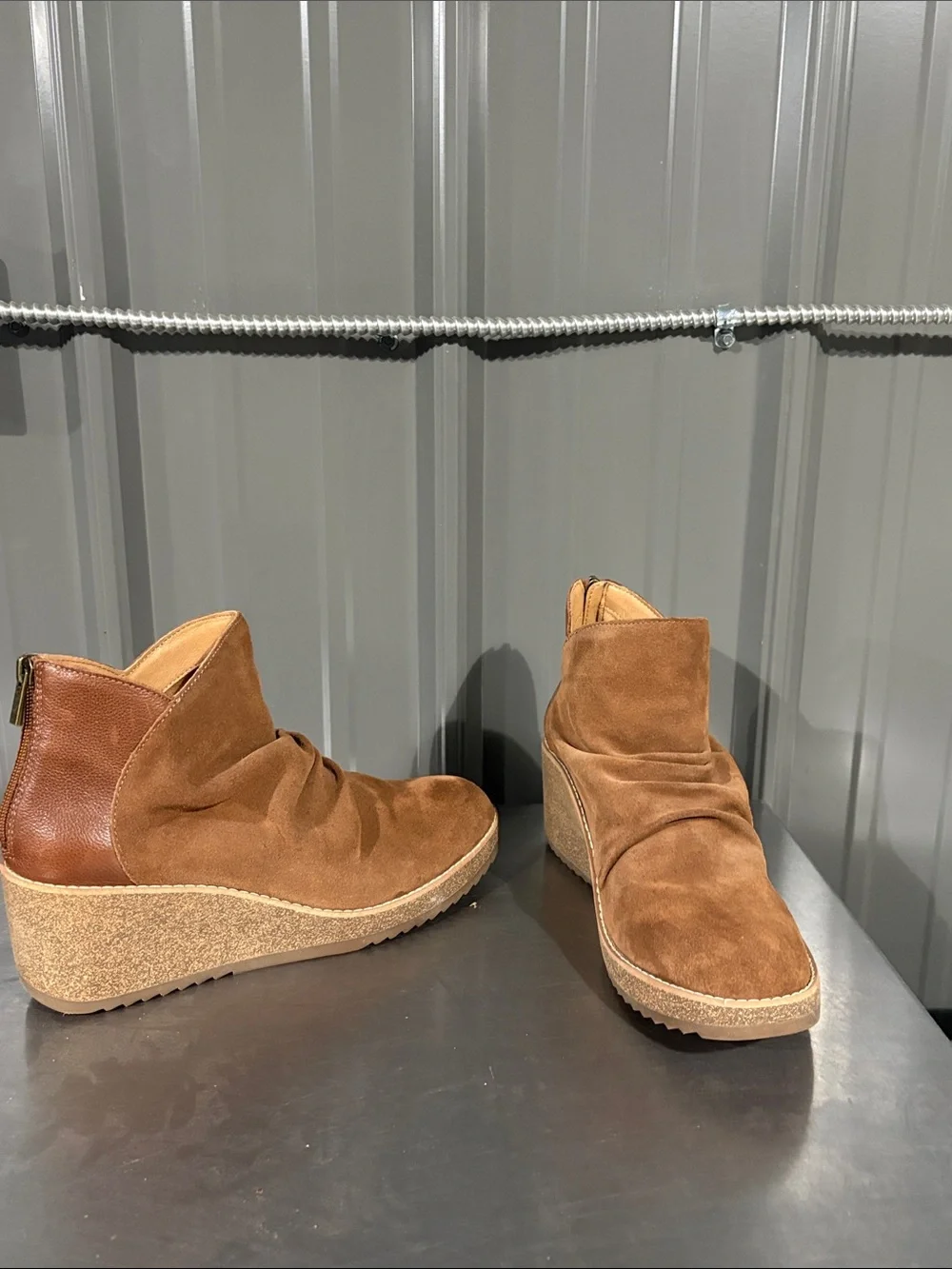Aetrex wedge ankle